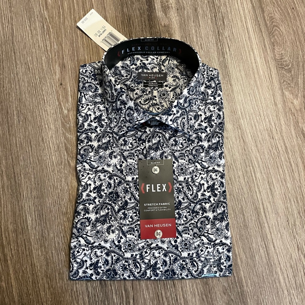 Men’s long sleeve button up